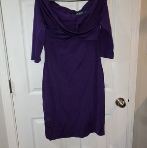 New Short purple dress